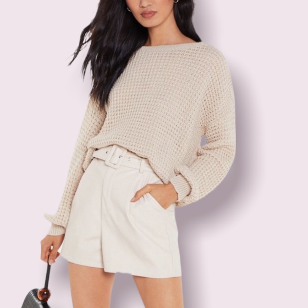 NWT Nasty Gal Crew Sweater